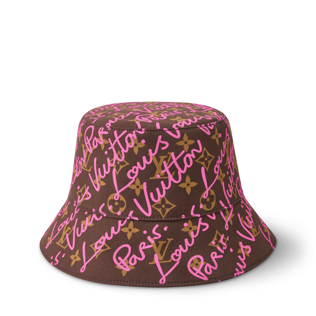 LV Script Bucket Hat S00 - Women - Accessories | LOUIS VUITTON ®